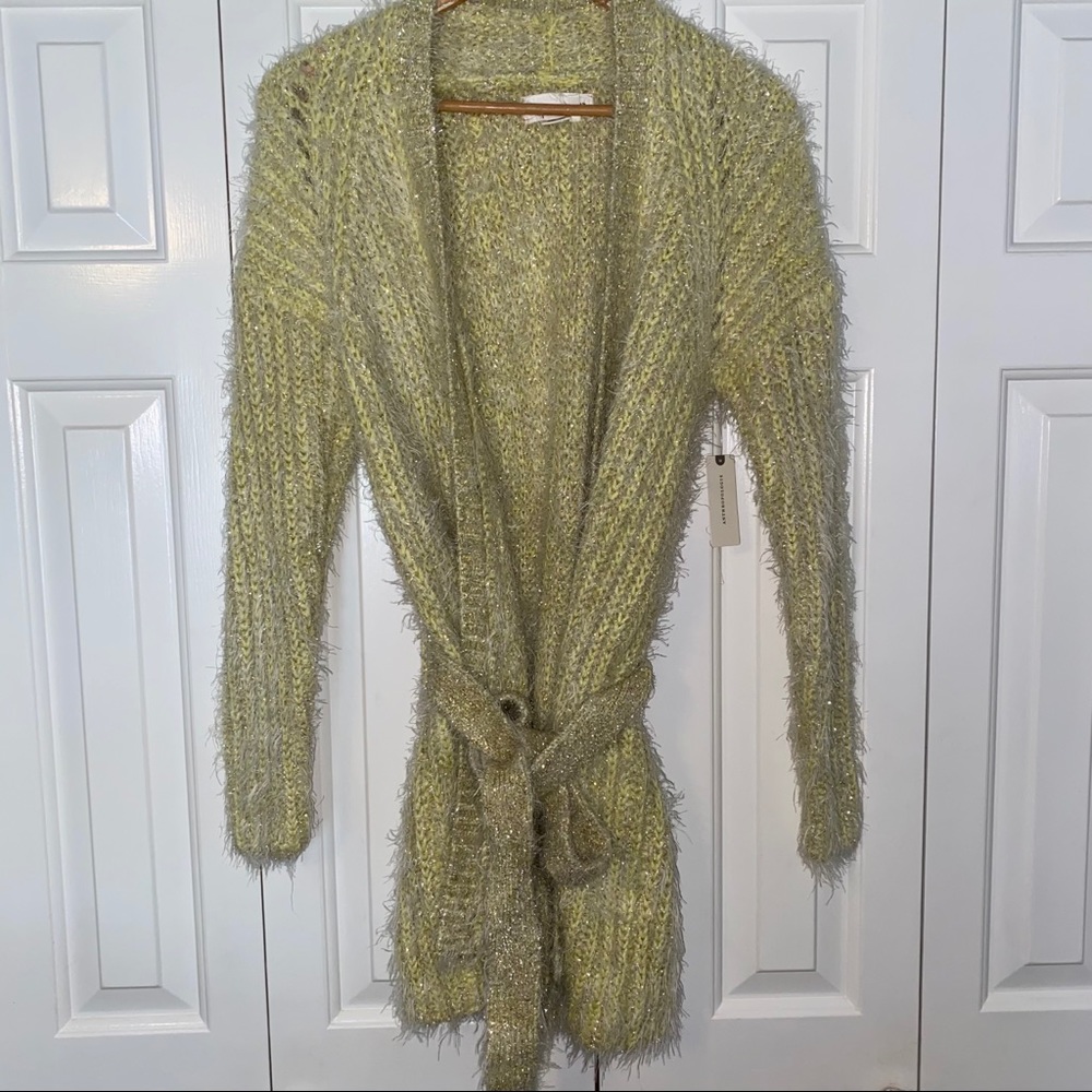 Anthropology Sparkle Sweater